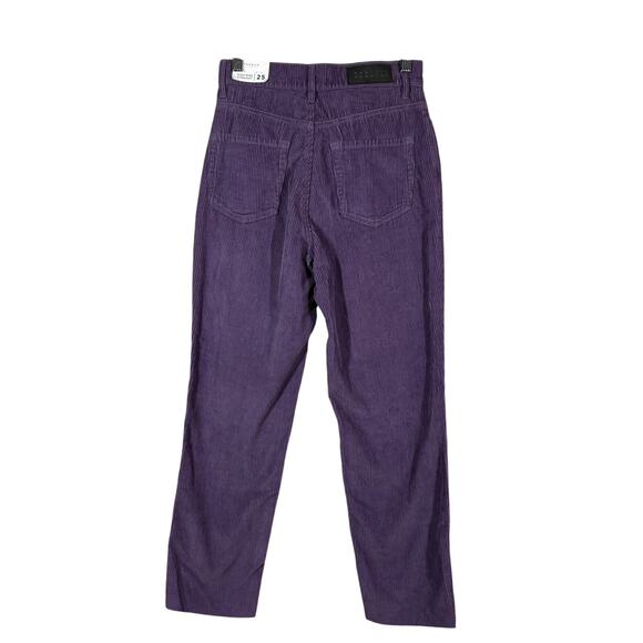NEW! Pacsun Hi Rise Straight Corduroy Jeans Pants Purple Grape Casual Hippie 25 - Picture 5 of 9